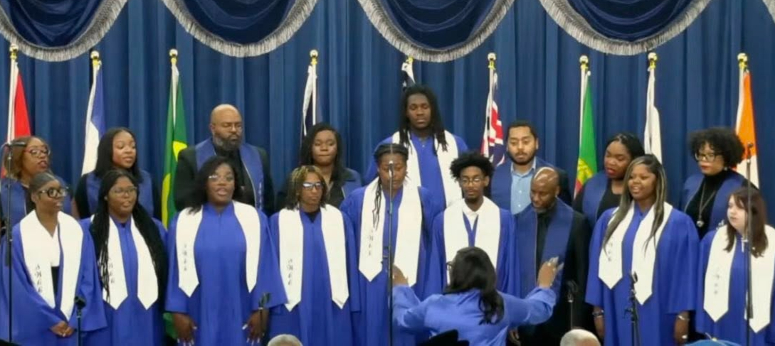 Southwestern Christian College choir performing